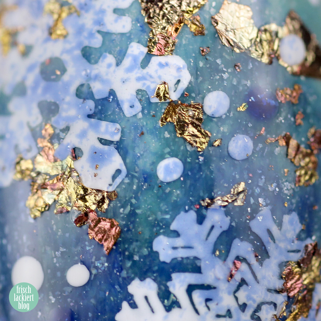 Snowflake Nailart mit Masura – by frischlackiert