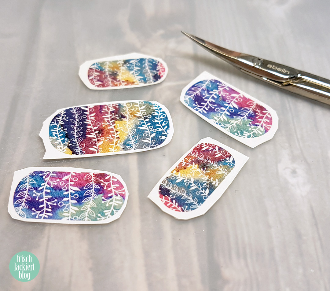 Schnelles Nailart mit h2oh Waterdecals – Schnelles Nailart in zehn Minuten – by frischlackiert