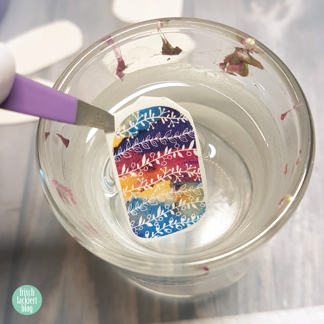 Schnelles Nailart mit h2oh Waterdecals – Schnelles Nailart in zehn Minuten – by frischlackiert