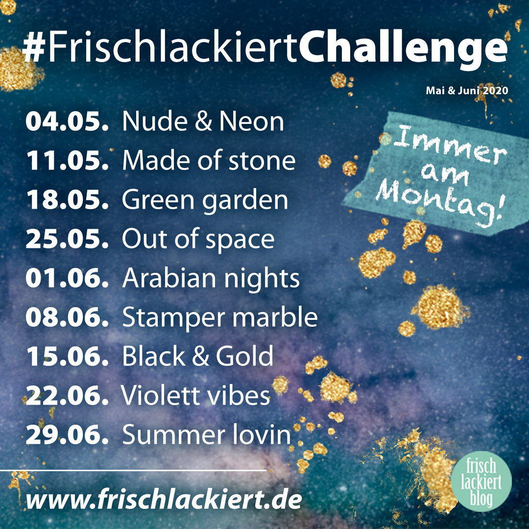 FrischlackiertChallenge - Nail Art Challenge 2020