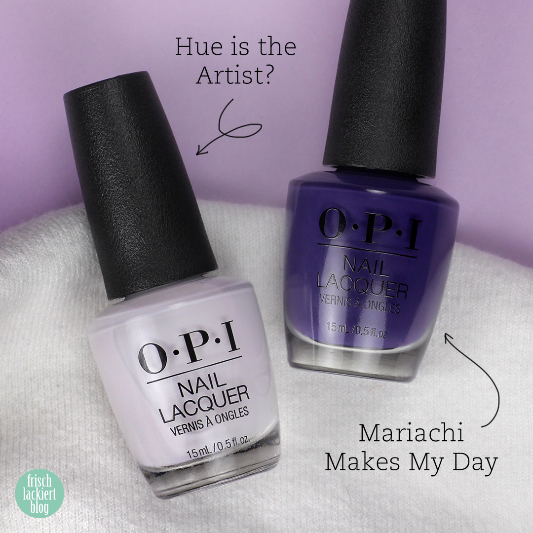 OPI Mexico collektion – swatch nailart by frischlackiert