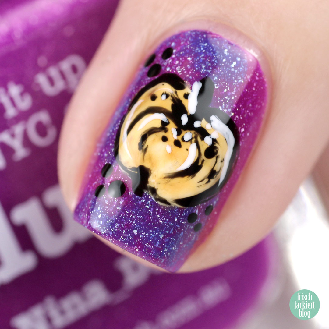 YpslackiertChallenge – Pumpkin Nailart – by frischlackiert