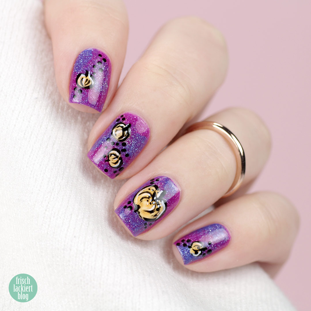 YpslackiertChallenge – Pumpkin Nailart – by frischlackiert