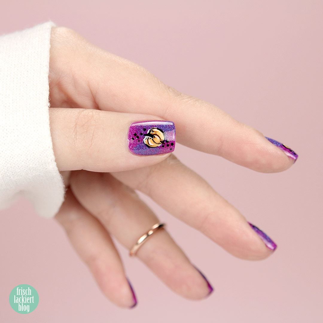 YpslackiertChallenge – Pumpkin Nailart – by frischlackiert