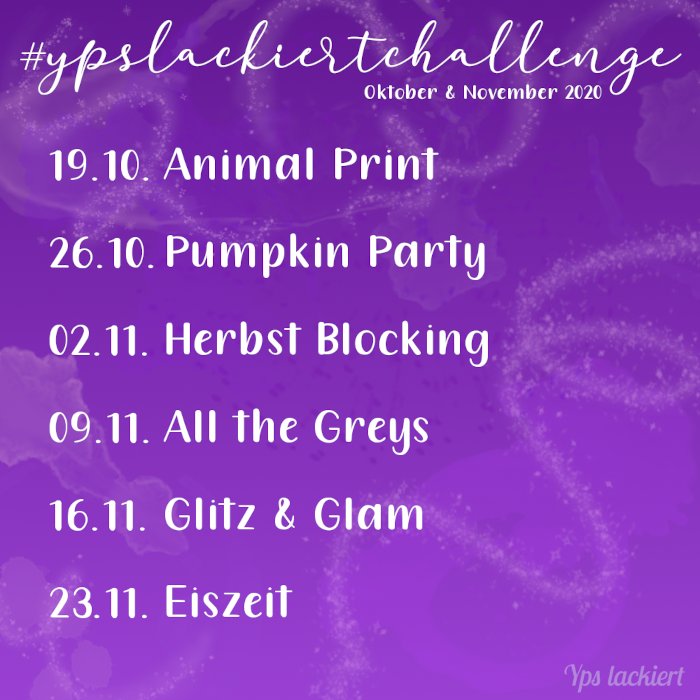 YpsLackiertChallenge 2020 - Nailart Challenge by Die Yps Lackiert