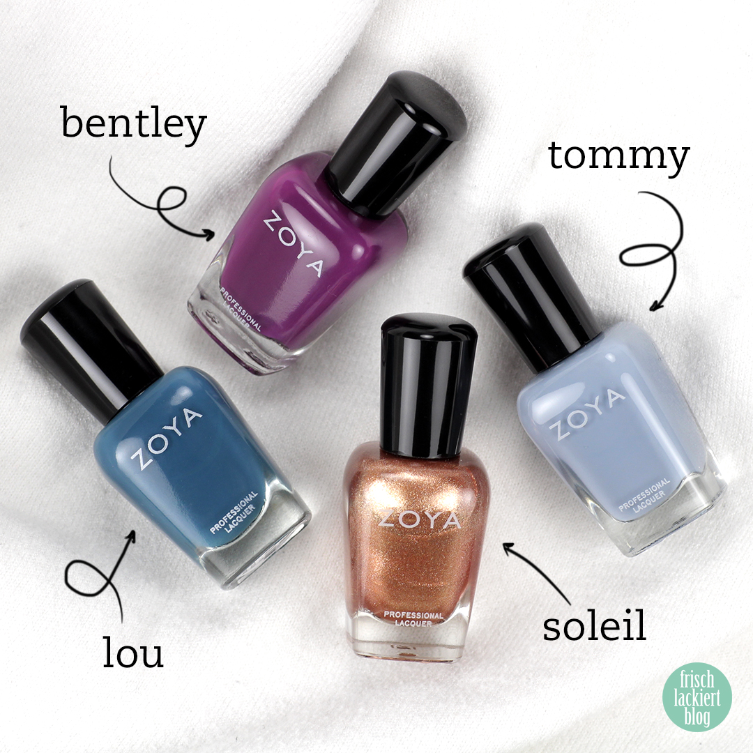 Zoya Luscious Collection – Watermarble Nailart – by frischlackiert