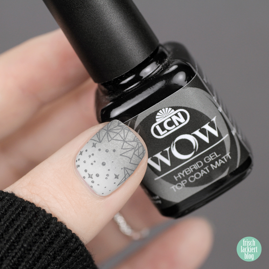 YpsLackiertChallenge – All the Greys – grey gradient winter nail art – by frischlackiert