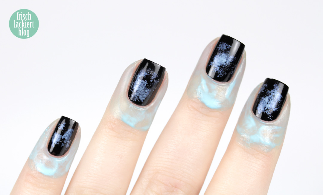 Silvester Feuerwerk Nailart mit Stamping – by frischlackiert