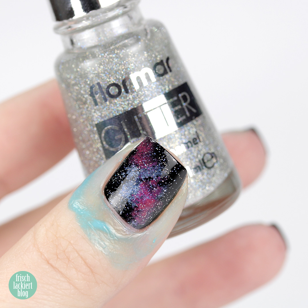 Silvester Feuerwerk Nailart mit Stamping – by frischlackiert