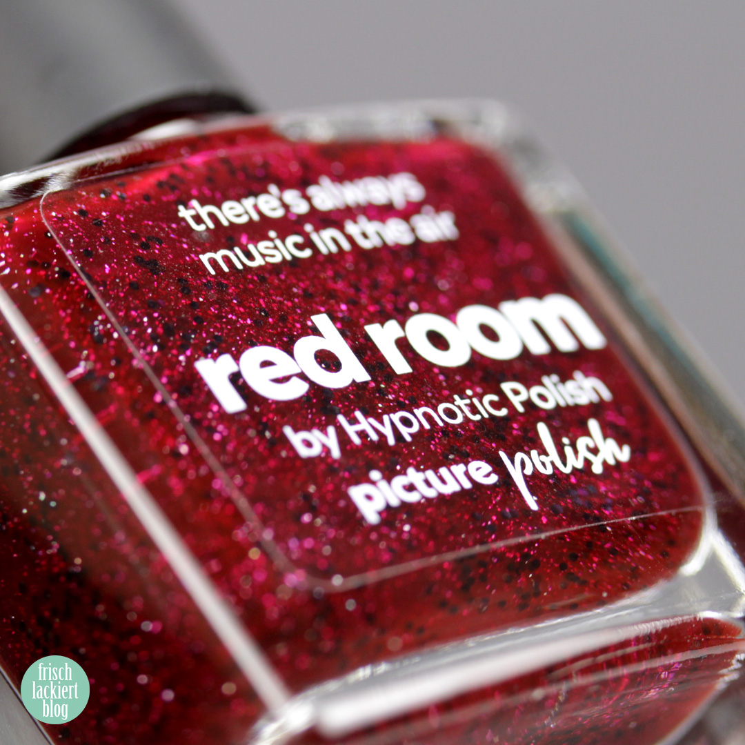 Picture Polish Collaboration Shade with hypnotic polish – Red Room – review and swatch by frischlackiert