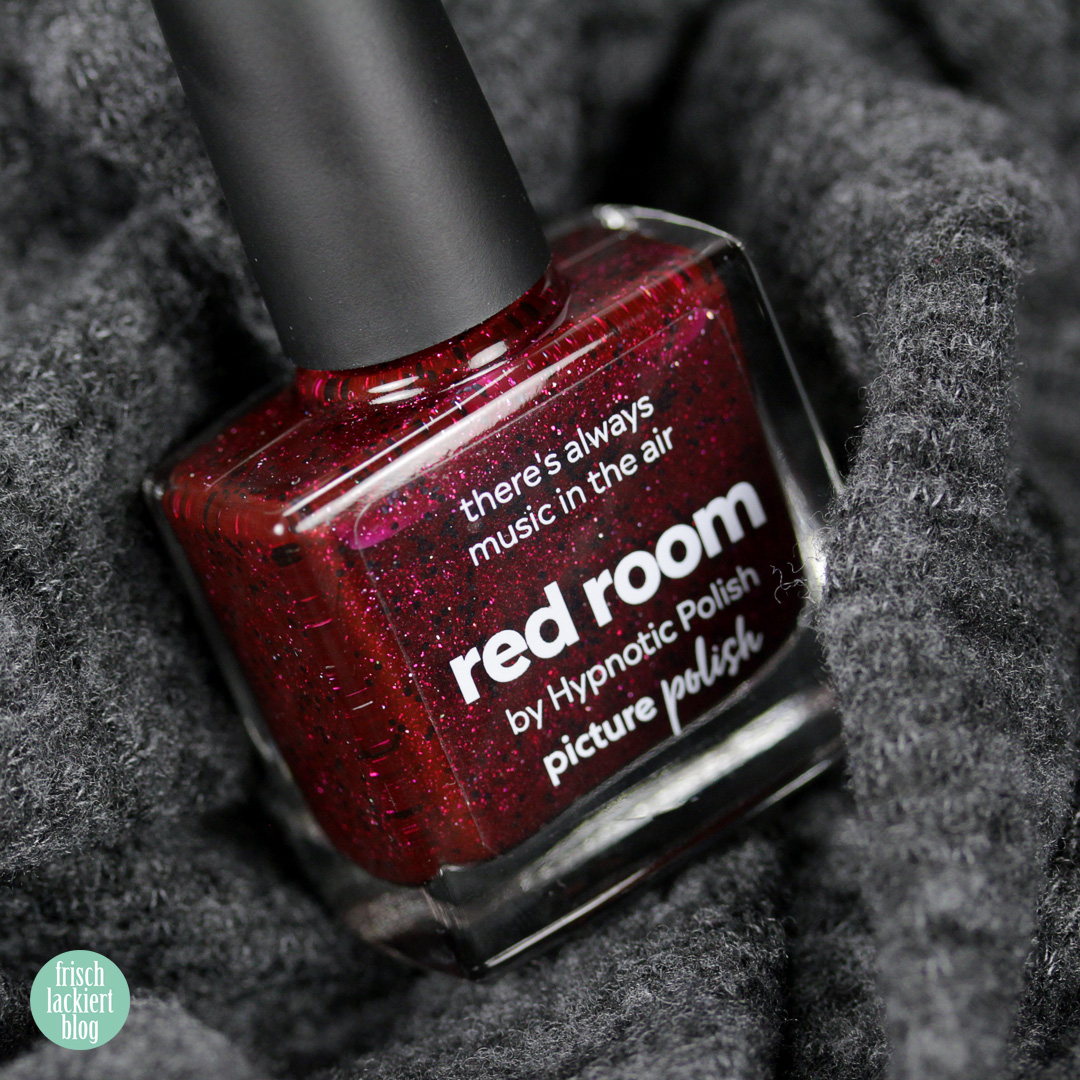 Picture Polish Collaboration Shade with hypnotic polish – Red Room – review and swatch by frischlackiert