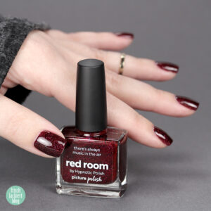 Picture Polish Collaboration Shade with hypnotic polish – Red Room – review and swatch by frischlackiert