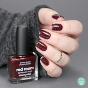 Picture Polish Collaboration Shade with hypnotic polish – Red Room – review and swatch by frischlackiert