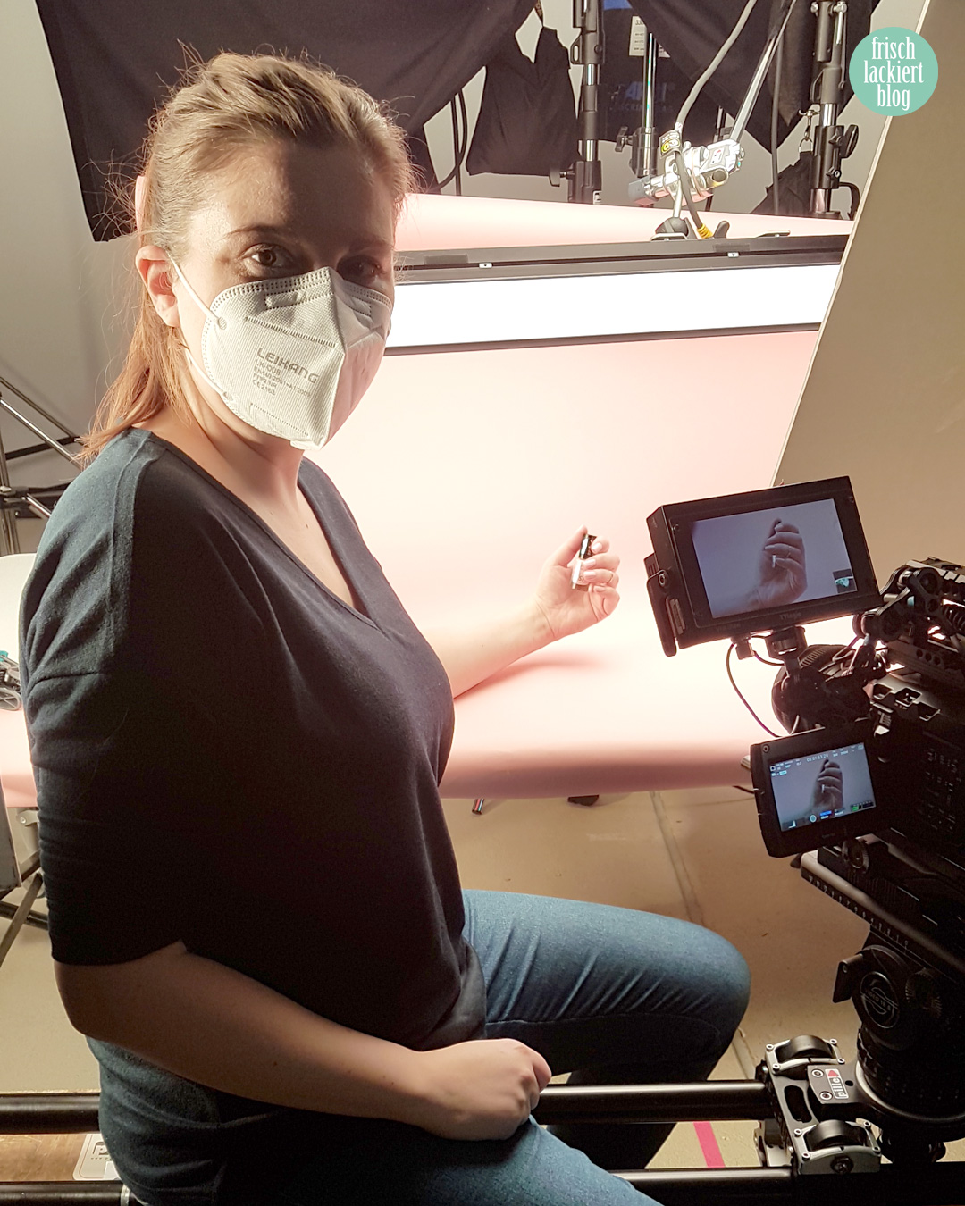 Hinter den Kulissen – Videodreh mit essence und frischlackiert