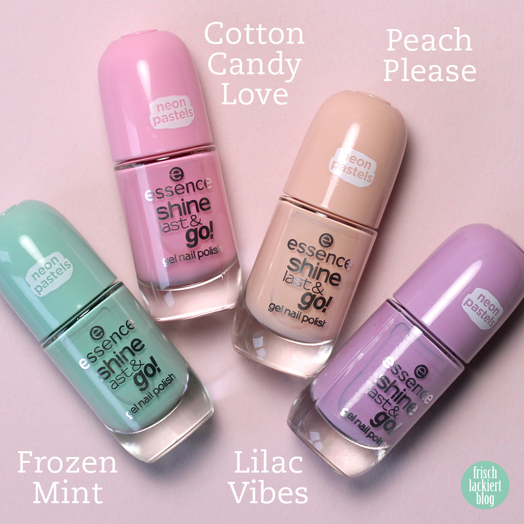 Die neuen neon Pastel Nagellacke von essence – picture by frischlackiert