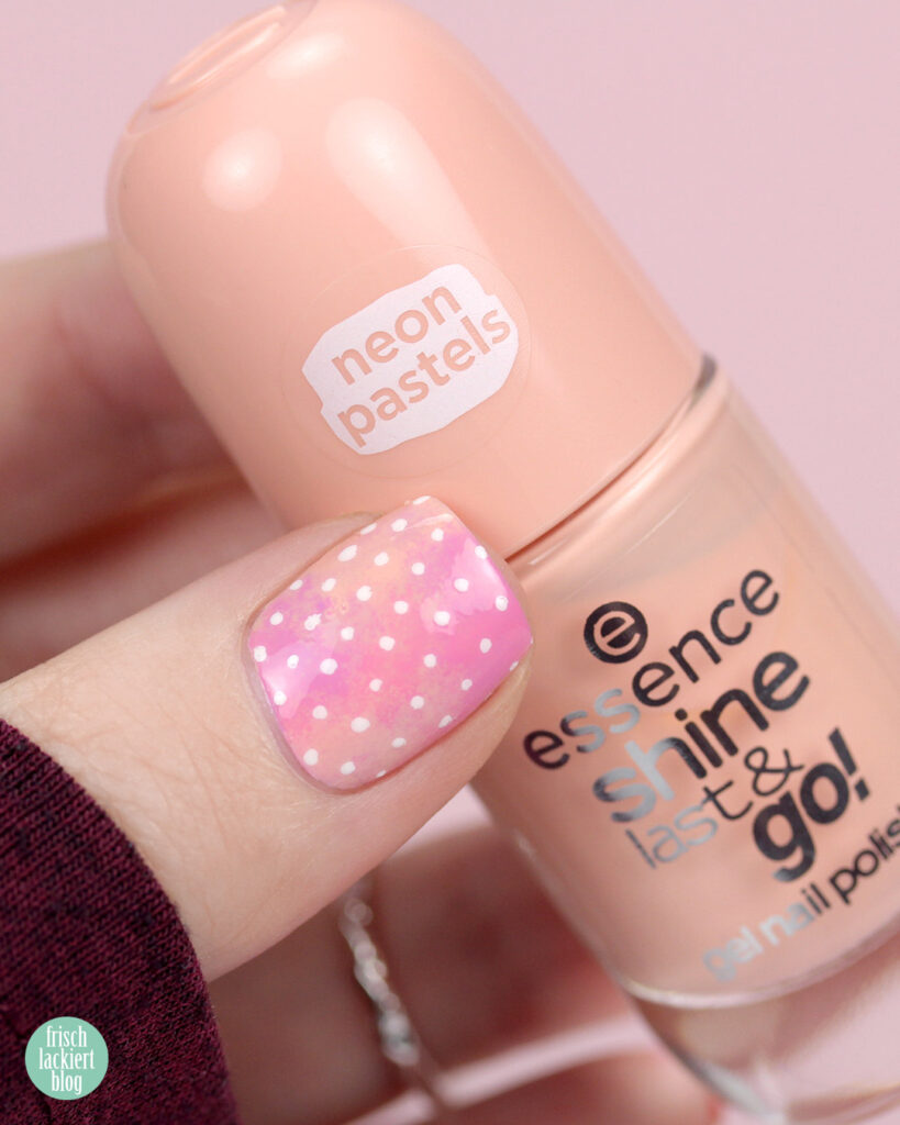 Oster Nail Art mit essence neon pastels – by frischlackiert