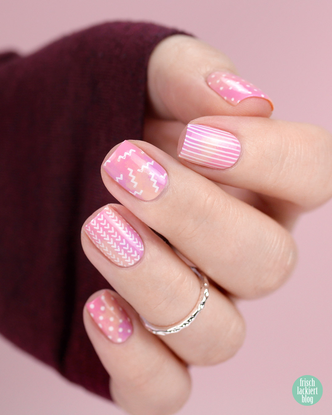 Oster Nail Art mit essence neon pastels – by frischlackiert
